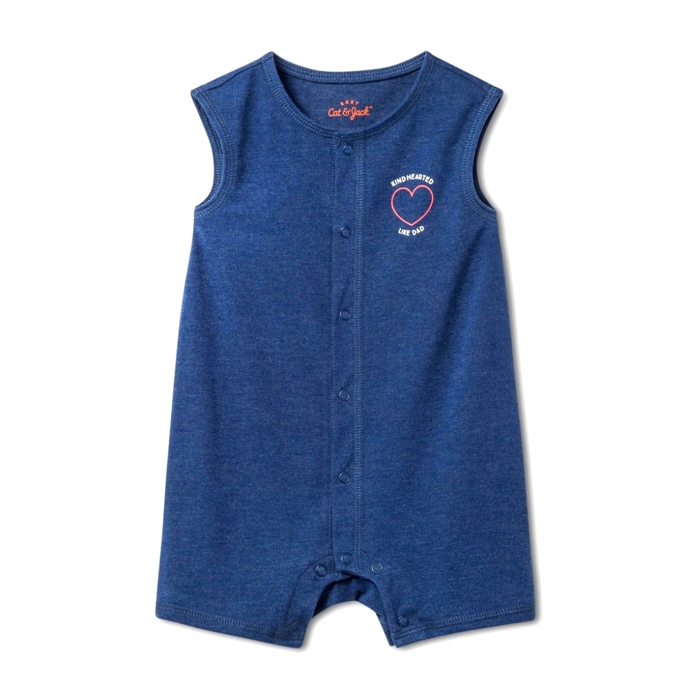 Cat & Jack baby blue Romper
